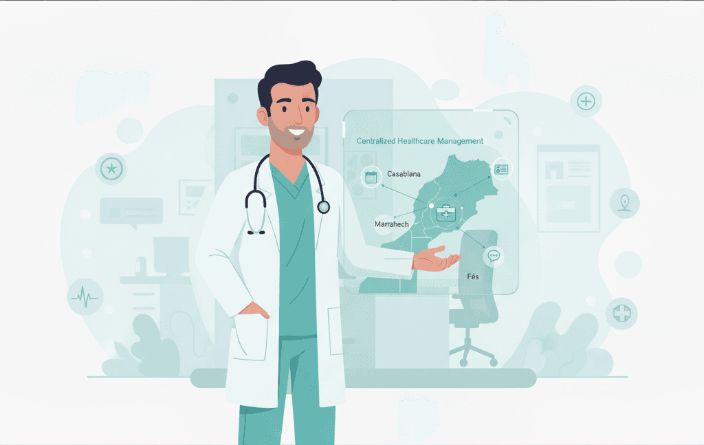 🏥 Gérer un cabinet multisite au Maroc (régions vs ville)